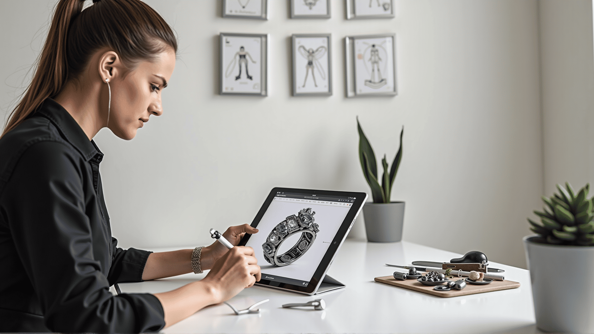 Shapr3D for jewelry design